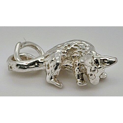 Sterling Silver Possum Charm/Pendant