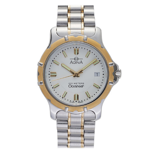 Adina Oceaneer Two-tone 100m Water Resistant Sports Dress Watch - CT135 T1XB