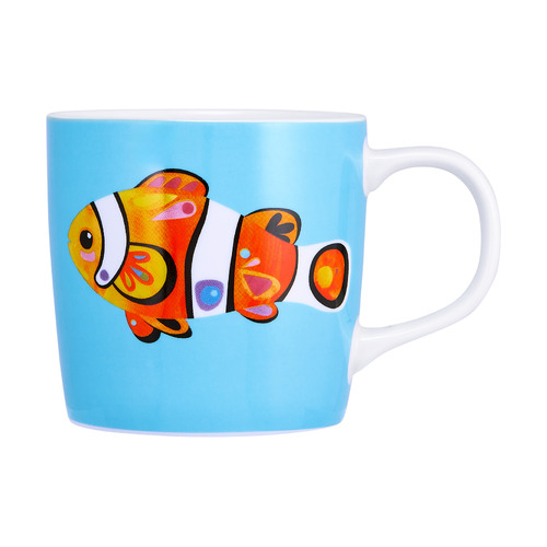 Pete Cromer Ozzie Ocean Clown Fish 370ml Porcelain Mug