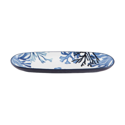 Maxwell & Williams Blue Coral Oblong Deep Platter