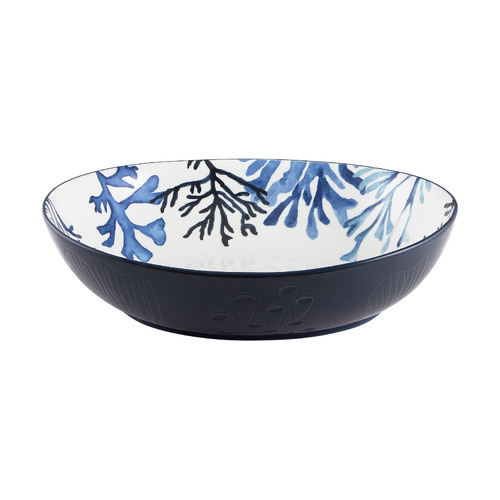 Maxwell & Williams Blue Coral Oval Serving Bowl