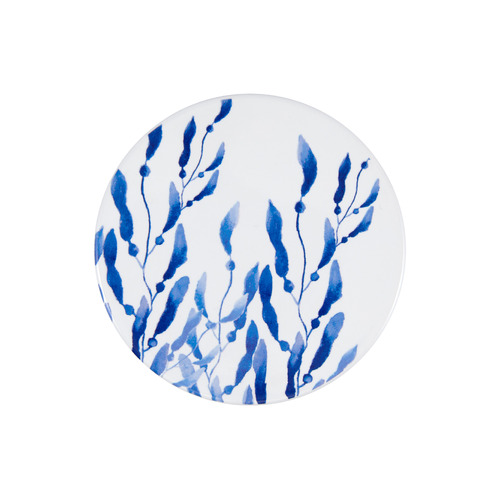 Maxwell & Williams Blue Coral 10cm Seaweed Ceramic Round Coaster