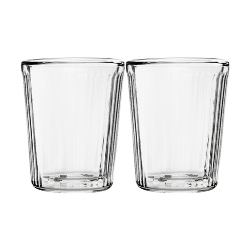 Maxwell & Williams Blend Stripey Set of 2 Double Walled 80ml Cups