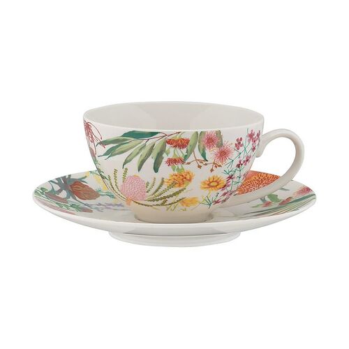 Royal Botanic Gardens Native Blooms 200ml Porcelain Cup & Saucer