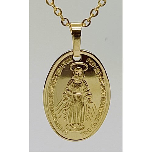 9 Carat Yellow Gold Miraculous Medallion Charm/Pendant