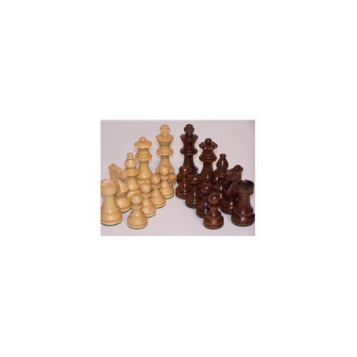 French Lardy Boxwood/Sheesham 85mm Chess Pieces