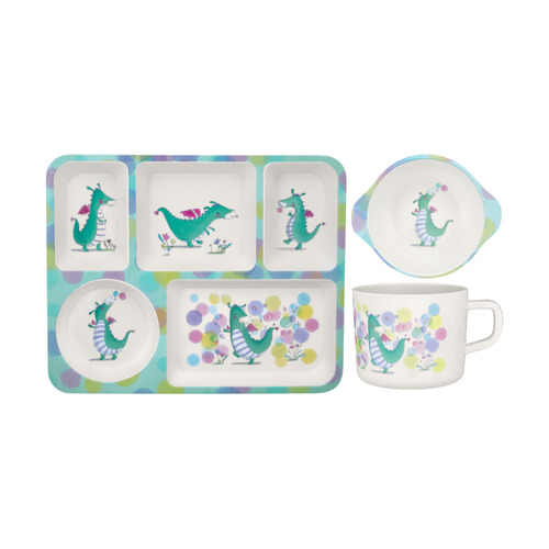 Jedda Robaard Magical Tales 3 Piece Dragon Dinner Set