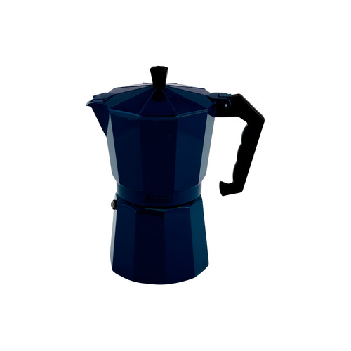 Maxwell & Williams Blend Navy 9 Cup Traditional Stovetop Espresso Maker