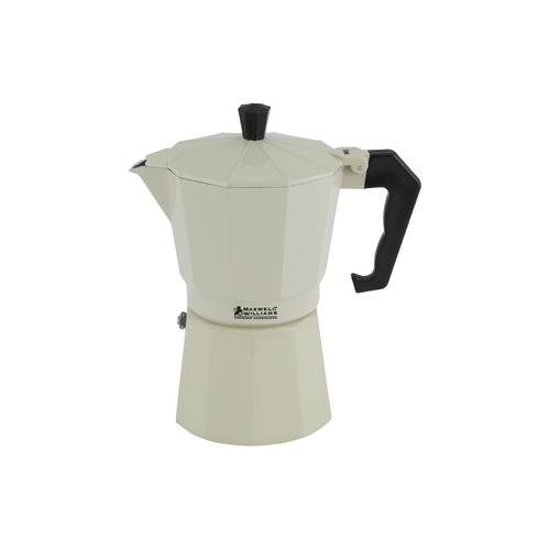 Maxwell & Williams Blend Sand 6 Cup Traditional Stovetop Espresso Maker