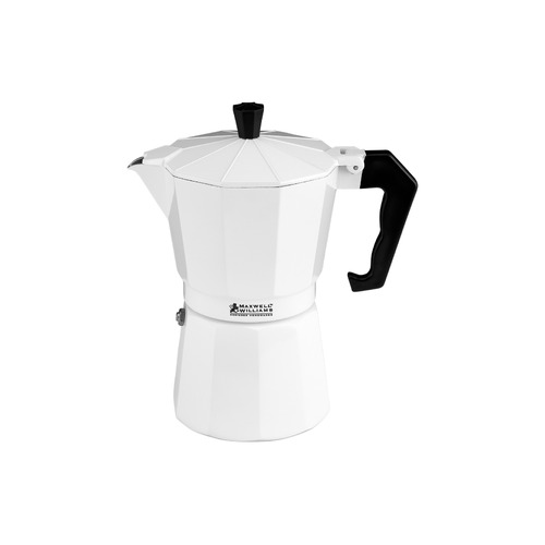 Maxwell & Williams Blend White 9 Cup Traditional Stovetop Espresso Maker