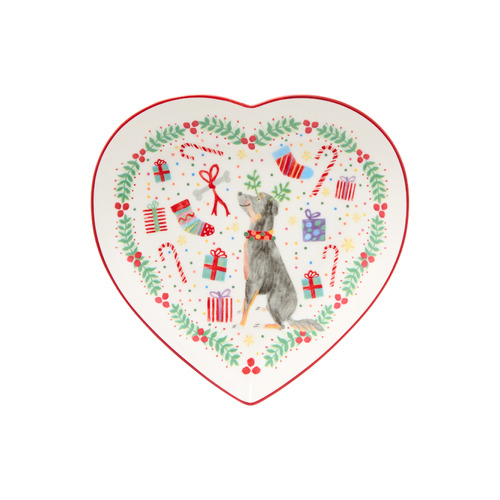 Jolly Joy Joy 20cm Dog Heart Dish