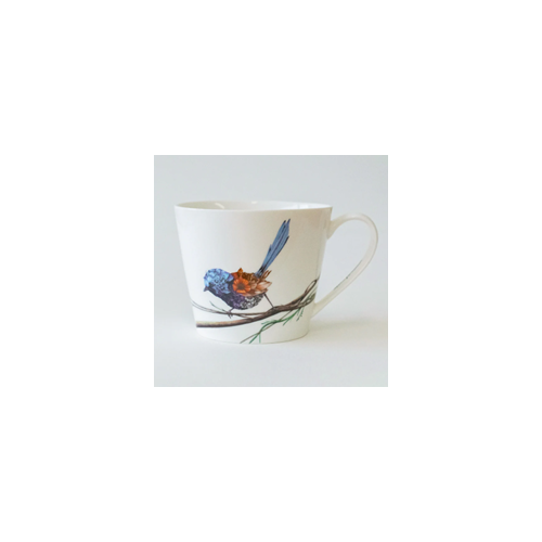 Marini Ferlazzo Variegated Fairy-wren Mug & Coaster Set