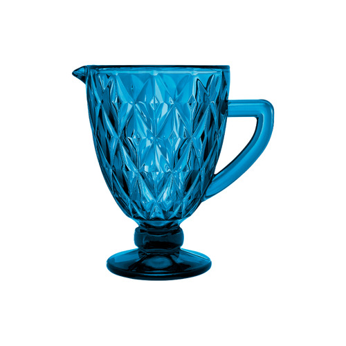 Casa Domani Deanna Blue 1.1 Litre Glass Jug