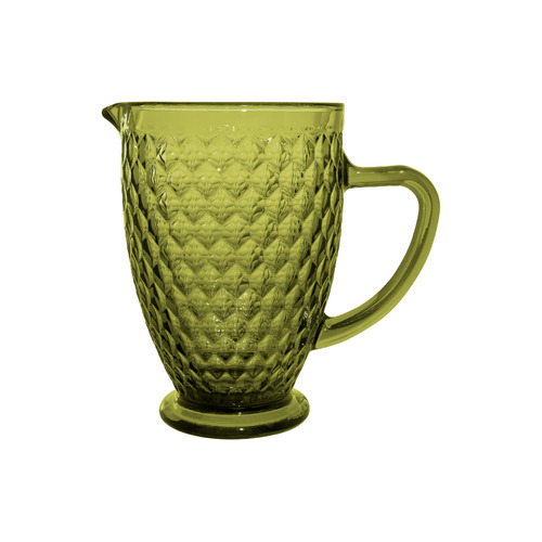 Casa Domani Caterina Green 1.3 Litre Glass Jug