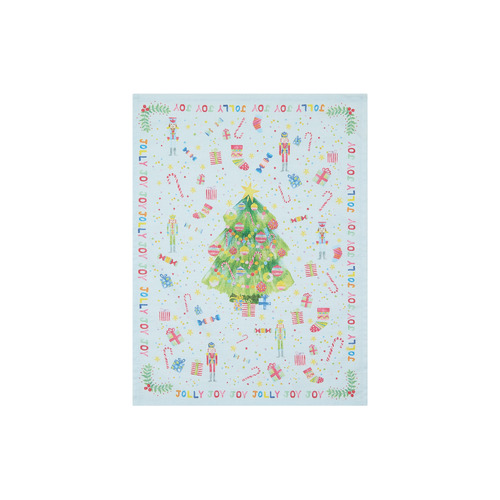 Jolly Joy Joy Christmas Tea Towel