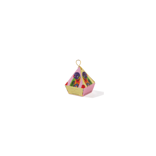 Pete Cromer Rainbow Lorikeet Hanging Bauble - Travel Tin Candle