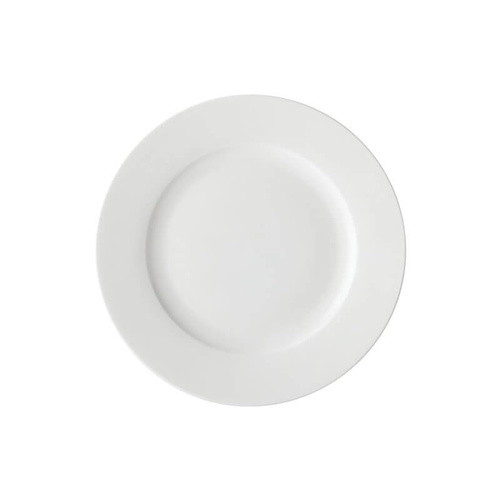 White Basics 27.5cm Porcelain Rim Dinner Plate