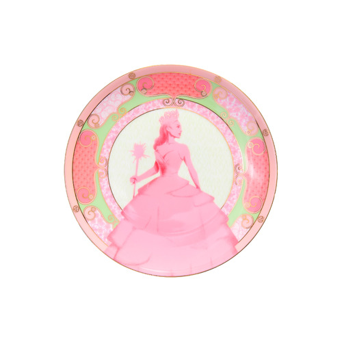 Maxwell & Williams Wicked Collection Pink Goes Good With Green Glinda 19.5cm Coupe Side Plate