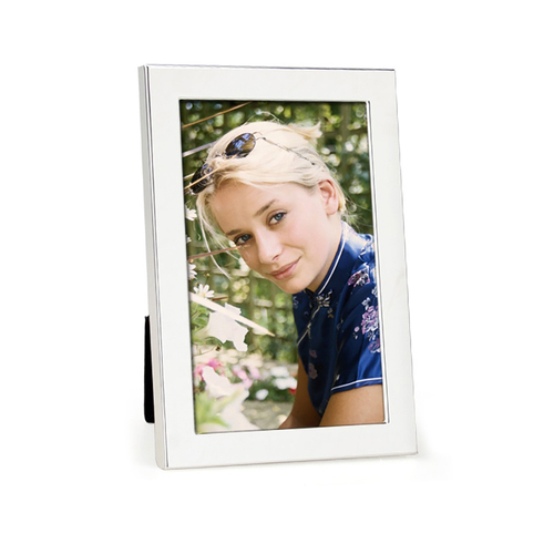 Silver-plated Leo 10 x 15cm (4" x 6") Photo Frame